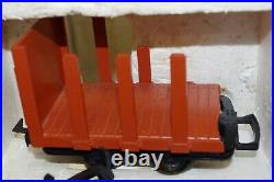 1980's Sgb Model Railroad G Gauge Train Yard Engine 995001 Tracks Set