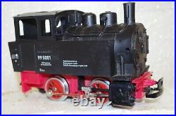 1980's Sgb Model Railroad G Gauge Train Yard Engine 995001 Tracks Set