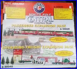 2006 Lionel North Pole Central Christmas Train Set #6-30020. O Scale