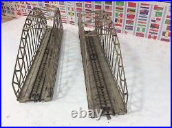2 Marklin 7163 Arched Girder Bridge M -Tracks for H0 Train Layout
