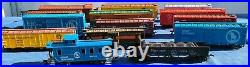 9 different Train sets, comes with track and accessories, Very Good condition
