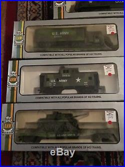 A. H. M. Ho Scale Rare Train Military Set Mib Used Very Nice Vintage