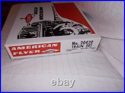 American Flyer #20420 Freight Train Set In Nice Reproduction Box Lot #m-101