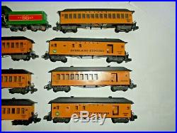 American Flyer S Scale Franklin General Set & Lots Of Passenger Cars Very Nice