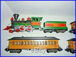 American Flyer S Scale Franklin General Set & Lots Of Passenger Cars Very Nice