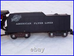 American Flyer train set, rare operating stock yard & cattle, ligature & manuals