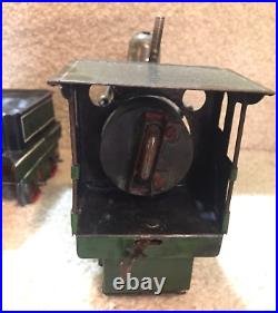 Antique Live Steam Tin Train Set Prewar Bing Spur 1 Marklin 1 Kbn 1 Gauge Nice