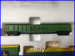 Athearn John Deere Authentic HO Scale Train Set Complete Set Very Good Condition