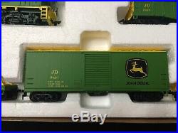 Athearn John Deere Authentic HO Scale Train Set Complete Set Very Good Condition