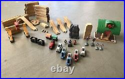 BRIO Wood Train Set TONS of Extras Very Good Condition