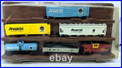 Bachmann N Scale Anaprox Rx PROMO FREIGHT Train CAR Set VINTAGE Rolling Stock #2