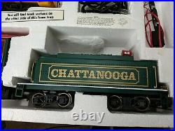 Bachmann Train Set Big Hauler Chattanooga Railroad, G Scale, Very Nice Condition