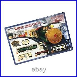Bachmann White Christmas Express Holiday Electric Train Set Original Box HO EZ