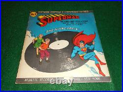 Children's Picture Records Superman No 1 The Flying Train 1947 Musette Records