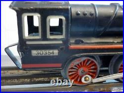 DISTLER OLD 1948, Wind up Tin Set Train, 30354, working, very good