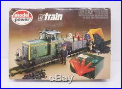 DJ Model Power (Faller) 3806 E-Train 0-6-0 Freight Set 2 Rail DC Very Cute