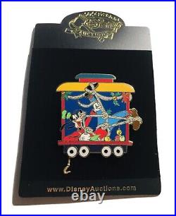 Disney Auctions A Very Merry Train Goofy LE 100 Pin