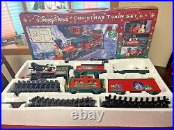 Disney Parks 30 Piece Mickey & Friends Christmas Train Set Complete Very Rare