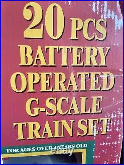 Echo Kraft Branded Classic Rail G-Scale Train Set (Item #89128 1995) VERY RARE