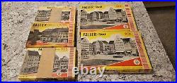 Faller City Kit 901 902 903 904 Ho Scale very rare 1950s 4 slot car or train set