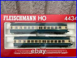 Fleischmann # 4434 Ho Scale Db 2 Car Train Set Working Condition Unknown As Is