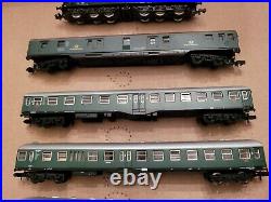 GERMAN RAILROAD N Scale Passenger Set Very Rare and Antique