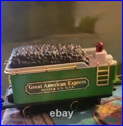 Great American Express toy train set battery operated