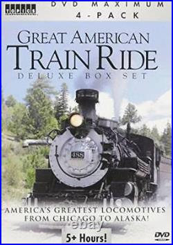 Great American Train Ride Deluxe Box Set DVD VERY GOOD