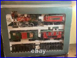 Greatland Express Train Set made by New Bright 1993 Battery Operated. Batts. Inc