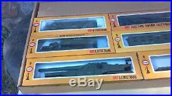HO Cox Armored Attack Express military train set used, Very old