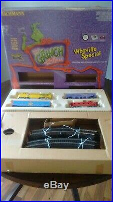 HO Grinch's Whoville Special Train Set BAC00658 Never Used Bachmann Very Nice