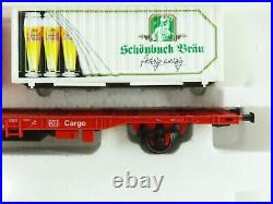 HO Trix 22543 DB German Federal CargoSprinter Diesel Railcar Freight Train Set