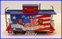 Hawthorne Village Spirit of America Train On30 Bachmann HO 11 Car Set Engine
