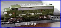 Ho Model Power Locomotive All Metal United States Army