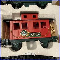 Holiday express christmas train set Over 15 Feet Of Tracks Very Large Boxed