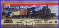 Hornby 00 Gauge Blue Highlander Train Set (Boxed In Very Good Condition)