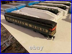 IHC HO Train Delaware & Hudson Heavy Weight Passenger Car 8 Piece Set Used