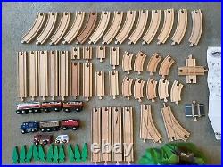 Imaginarium Mountain Pass Railroad Wooden Train Set Very Good Used Condition
