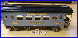 Ives Train Set Very Rare Blue In Excellent Condition