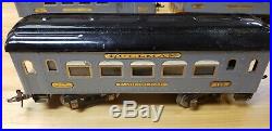 Ives Train Set Very Rare Blue In Excellent Condition