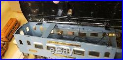 Ives Train Set Very Rare Blue In Mint Condition