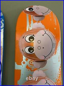 Jeff Koons supreme skate decks Monkey Train very rare and sold out