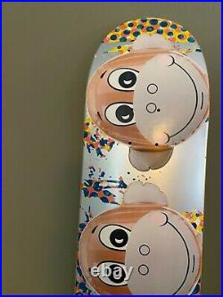 Jeff Koons supreme skate decks Monkey Train very rare and sold out