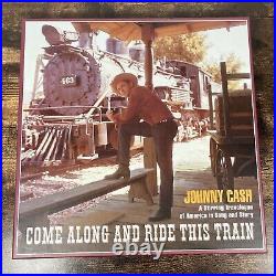 Johnny Cash Come Along and Ride This Train Bear Family 4 CD box set