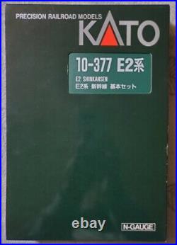KATO 10-377 model train Shinkansen Series E2 6 cars set (N scale 1/160 9mm) used