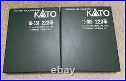 KATO 223 Series 1000 Series Basic, Expansion Set used Very good