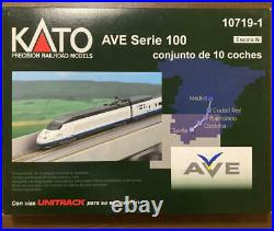 KATO N-Scale 10719-1 AVE Serie 100 10 car Set with Display UNITRACK VERY yz207