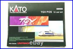 KATO N-Scale K10914-1 TGV POS 10 car Set with Display UNITRACK Made in Japan