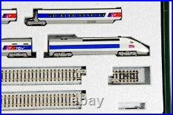 KATO N-Scale K10914 TGV POS 10 Car Set with Display UNITRACK VERY RARE