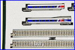 KATO N-Scale K10914 TGV POS 10 Car Set with Display UNITRACK VERY RARE